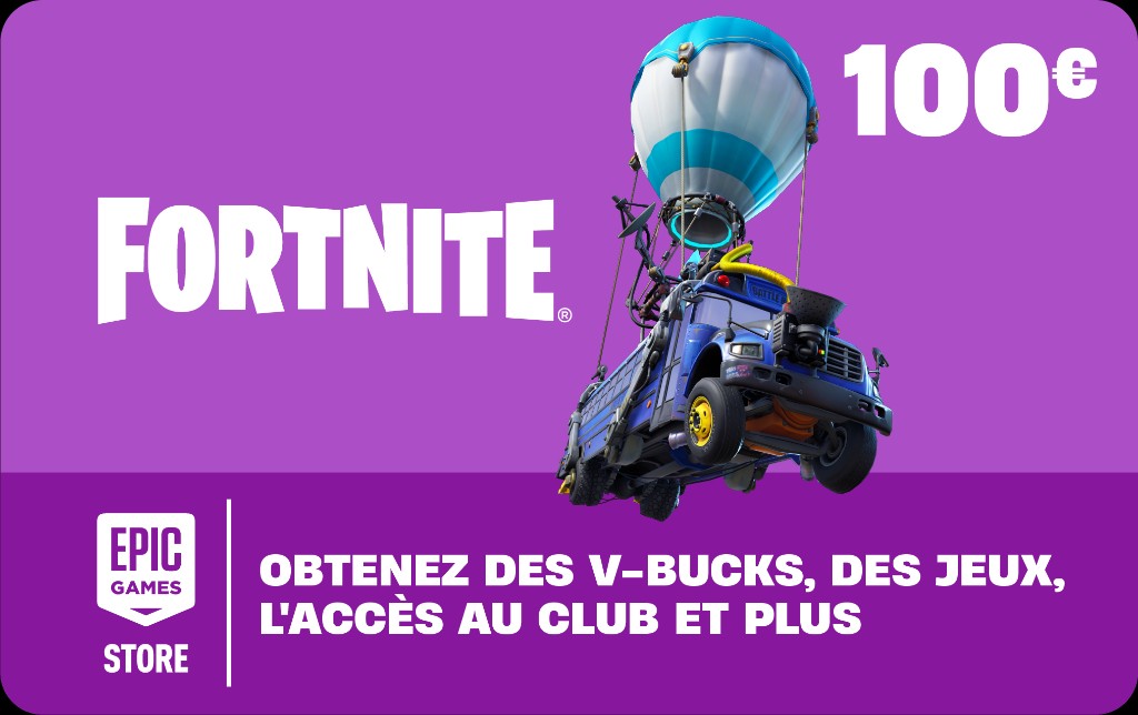 Carte cadeau Fortnite